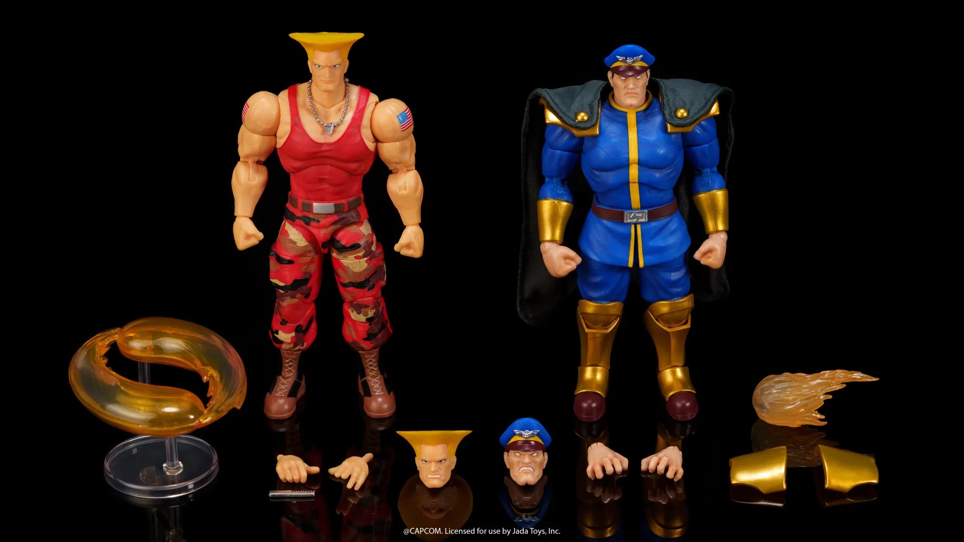 STREET FIGHTER II GUILE VS BISON AF DOUBLE PACK LIMITED EDITION