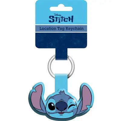 LILO & STITCH STITCH LOCATION TAG KEYCHAIN