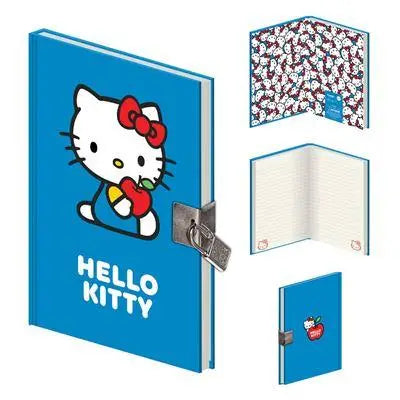 SANRIO HELLO KITTY A5 LOCKABLE NOTEBOOK