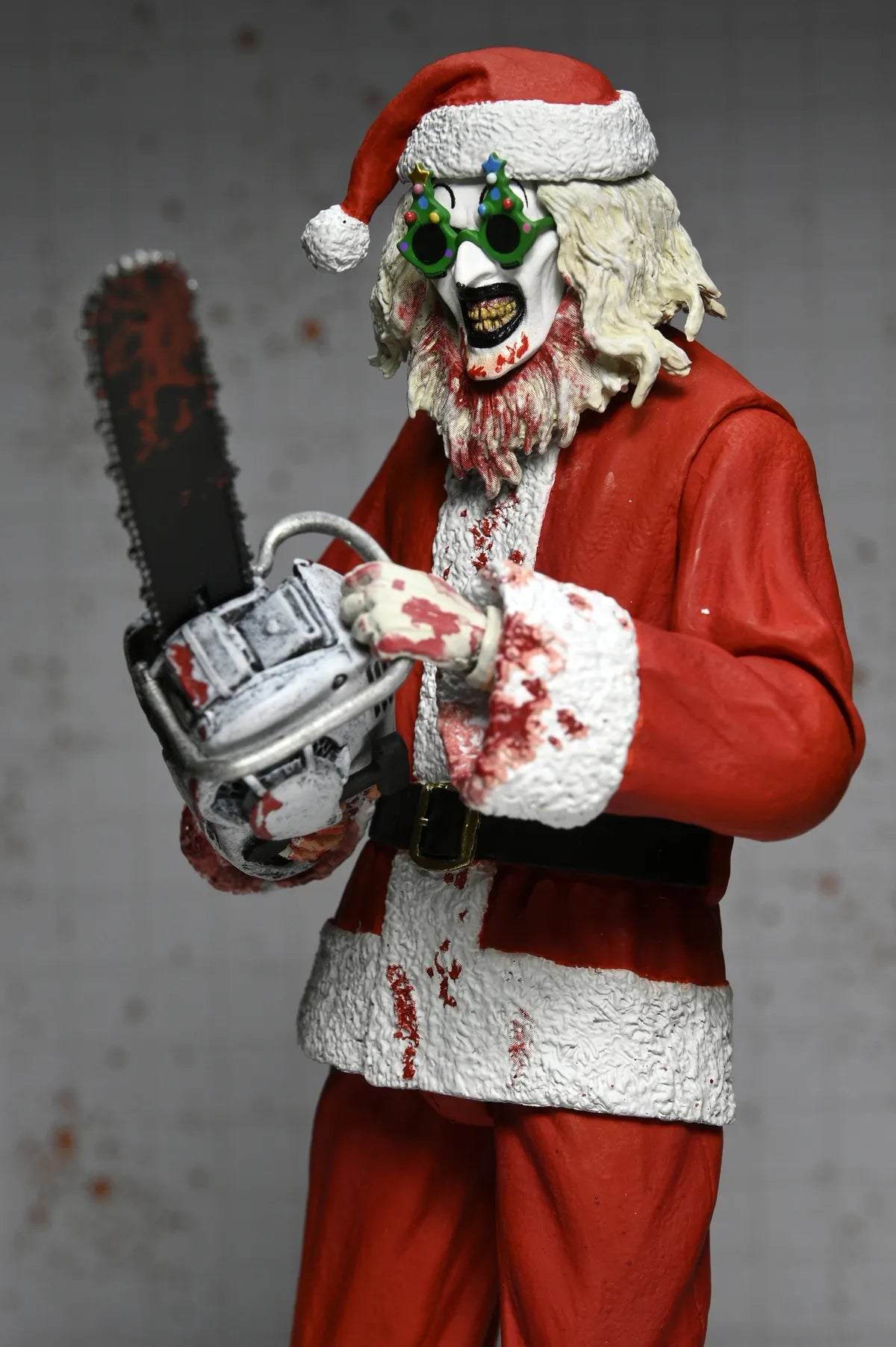 TERRIFIER 3 ART THE CLOWN SANTA SUIT BLOODY ULTIMATE ACTION FIGURE