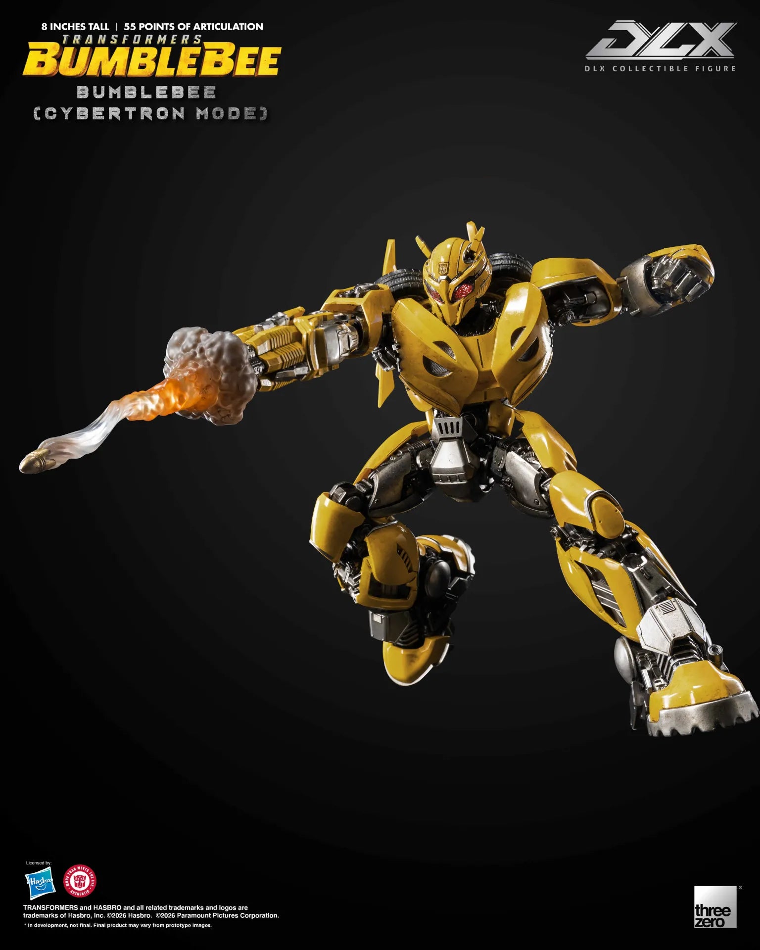TRANSFORMERS BUMBLEBEE DLX BUMBLEBEE CYBERTRON MODE ACTION FIGURE