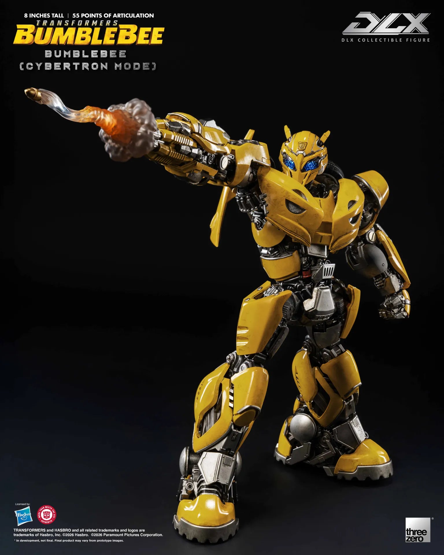 TRANSFORMERS BUMBLEBEE DLX BUMBLEBEE CYBERTRON MODE ACTION FIGURE