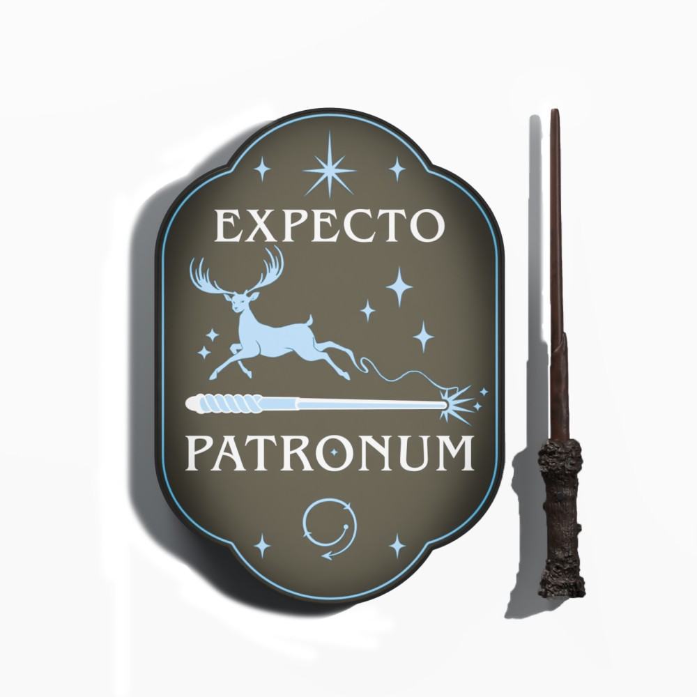 HARRY POTTER EXPECTO PATRONUM LAMP