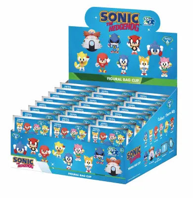 SONIC S6 BAG CLIP BLIND BOX DISPLAY (24)