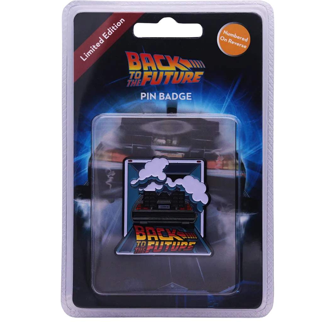 BACK TO THE FUTURE PIN BADGE LIMITED EDITION