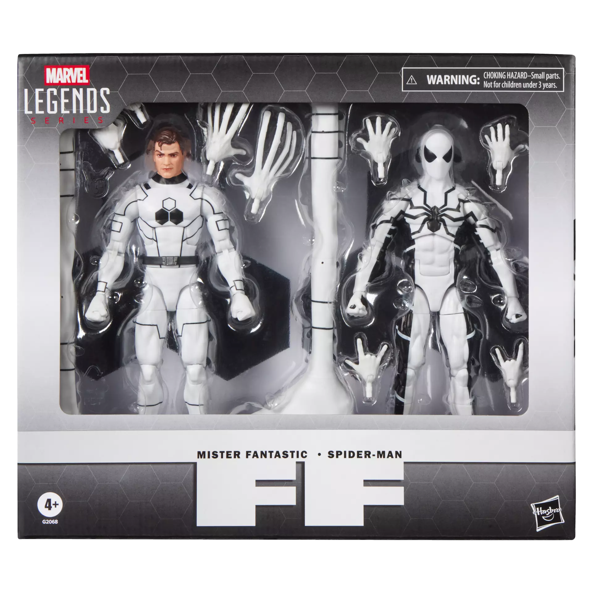 MARVEL LEGENDS FUTURE FOUNDATION MISTER FANTASTIC AND SPIDER-MAN ACTION FIGURES