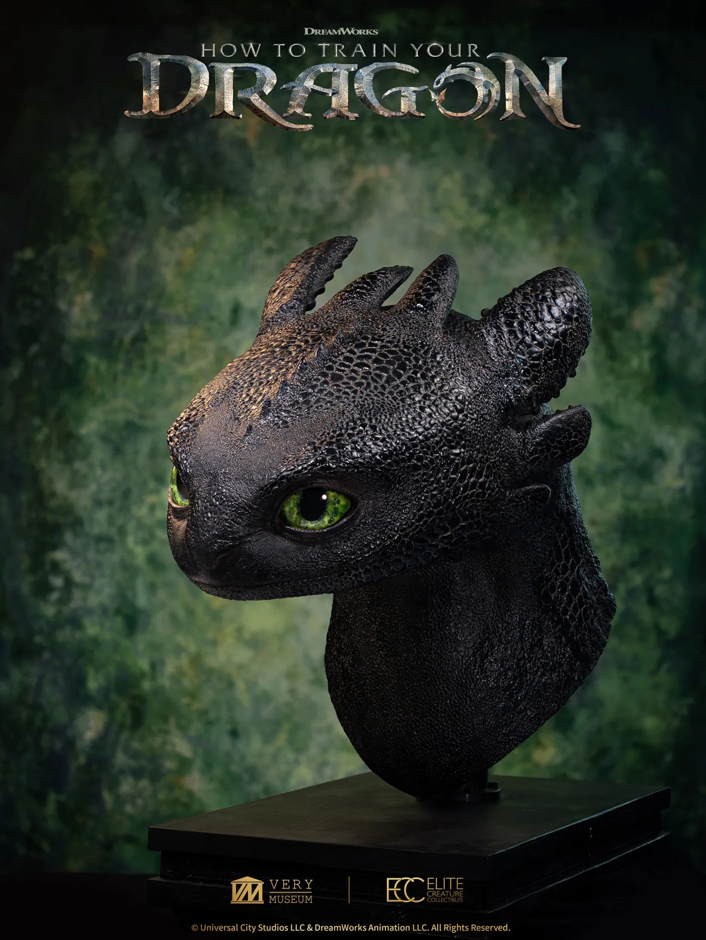 HOW TO TRAIN YOUR DRAGON – TOOTHLESS LIFE SIZE BUST