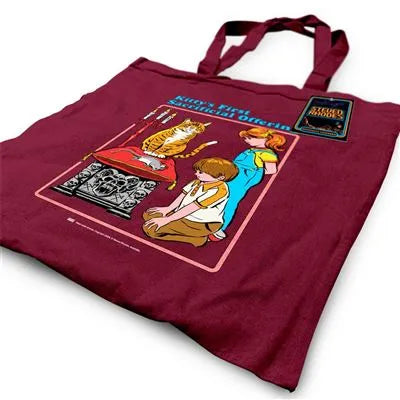 STEVEN RHODES KITTY'S FIRST OFFERING TOTE BAG