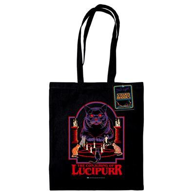 STEVEN RHODES LUCIPURR TOTE BAG