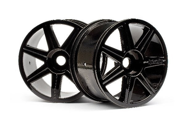 7 Spoke Black Chrome Trophy Truggy Wheel