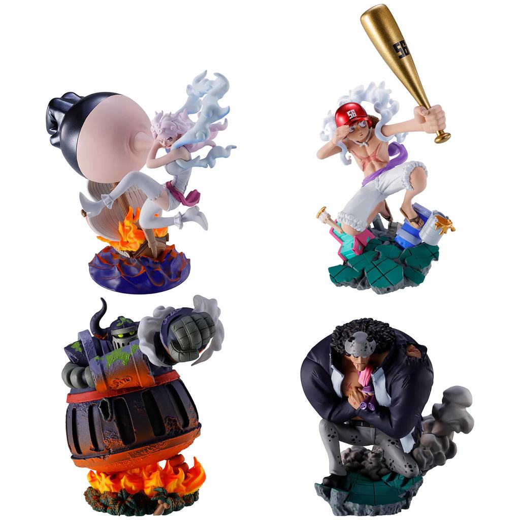 ONE PIECE EGGHEAD PETITRAMA LOGBOX RE BIRTH VOL 02 SET (4)