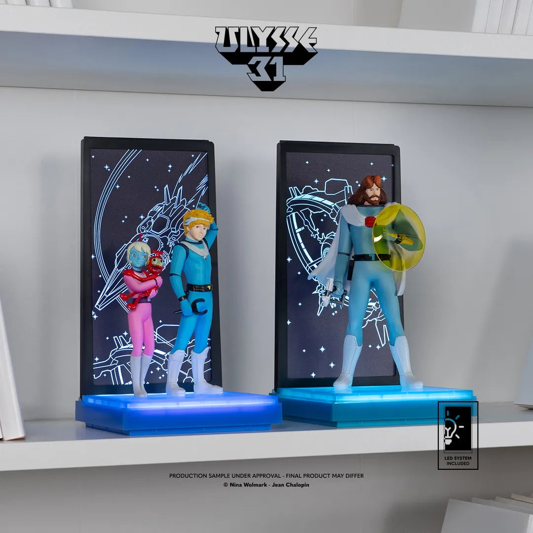 ULYSSE 31 TELEMACHUS & THEMIS NEON FIGURE