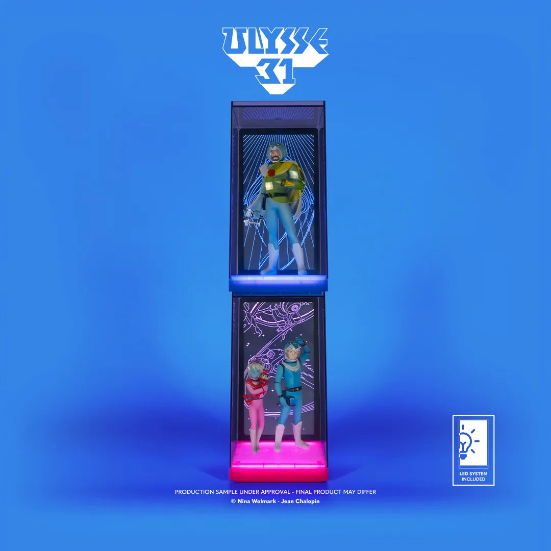 ULYSSE 31 TELEMACHUS & THEMIS COSMIC VERSION NEON FIGURE