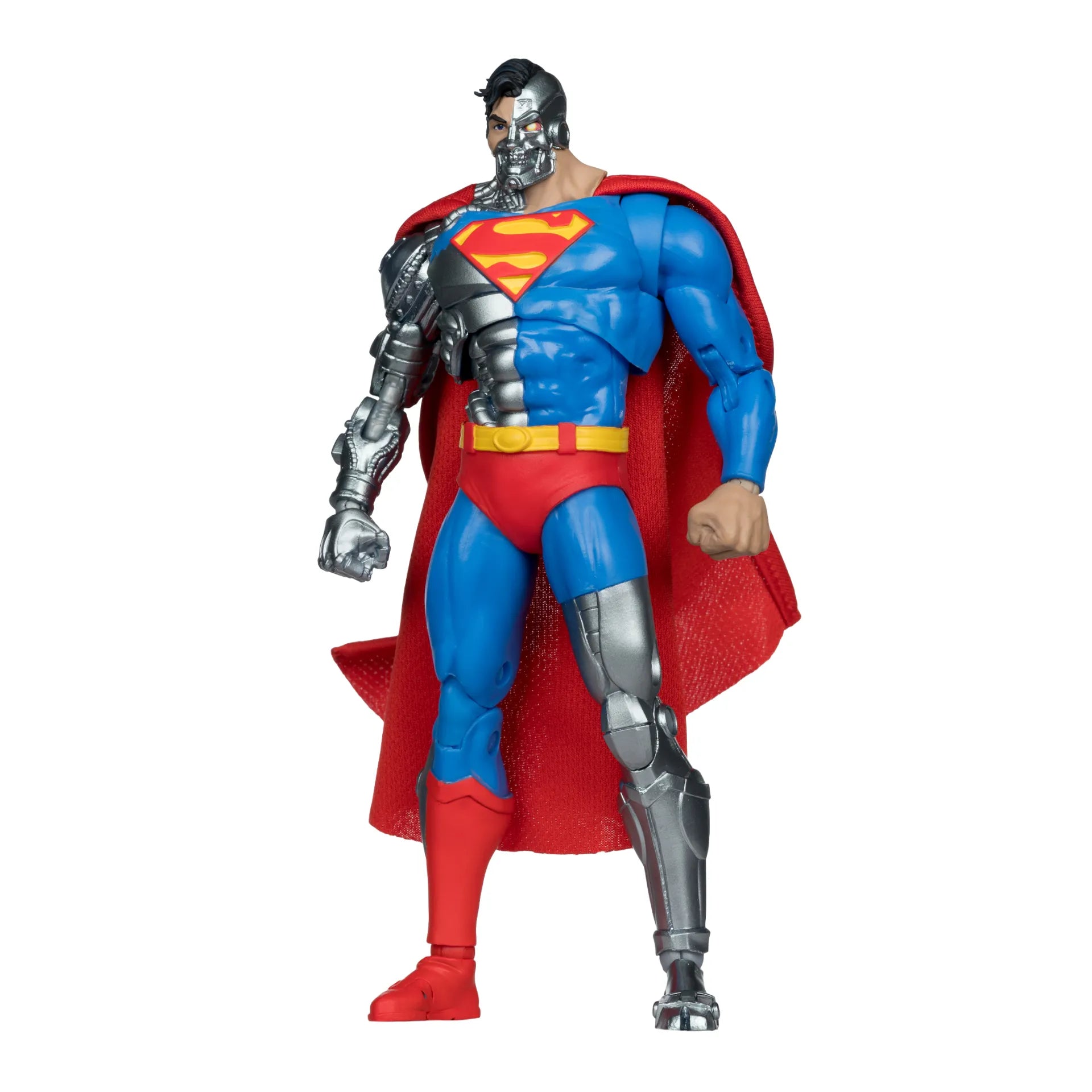 MCFARLANE VAULT DC MULTIVERSE 7-INCH CYBORG SUPERMAN ACTION FIGURE