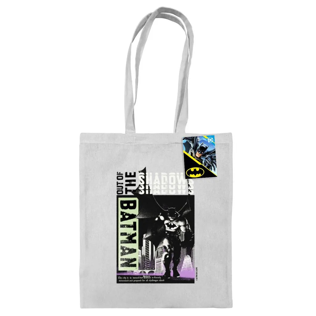 BATMAN OUT OF THE SHADOWS TOTE BAG