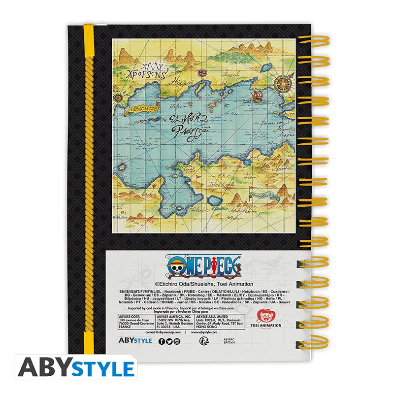 ONE PIECE YOUNG STRAW HAT CREW NOTEBOOK