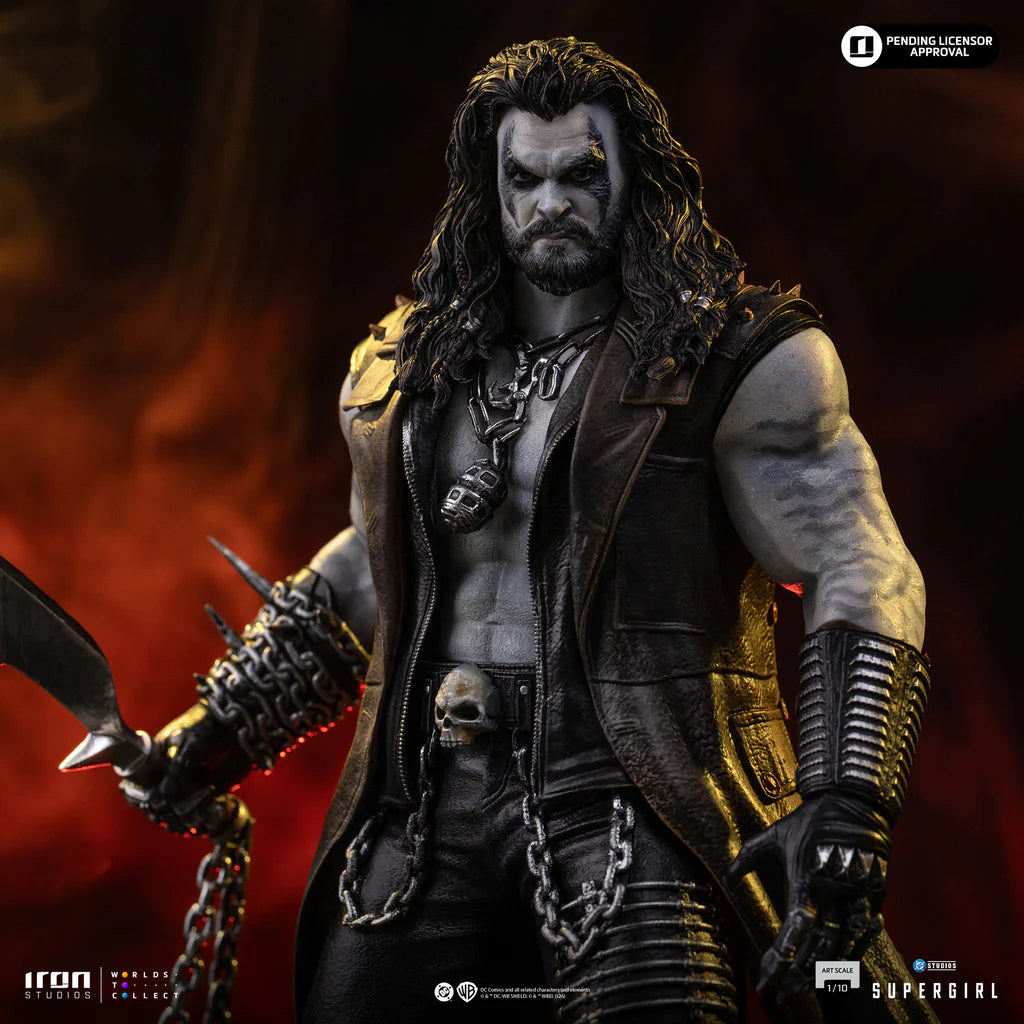SUPERGIRL MOVIE LOBO 1/10 STATUE