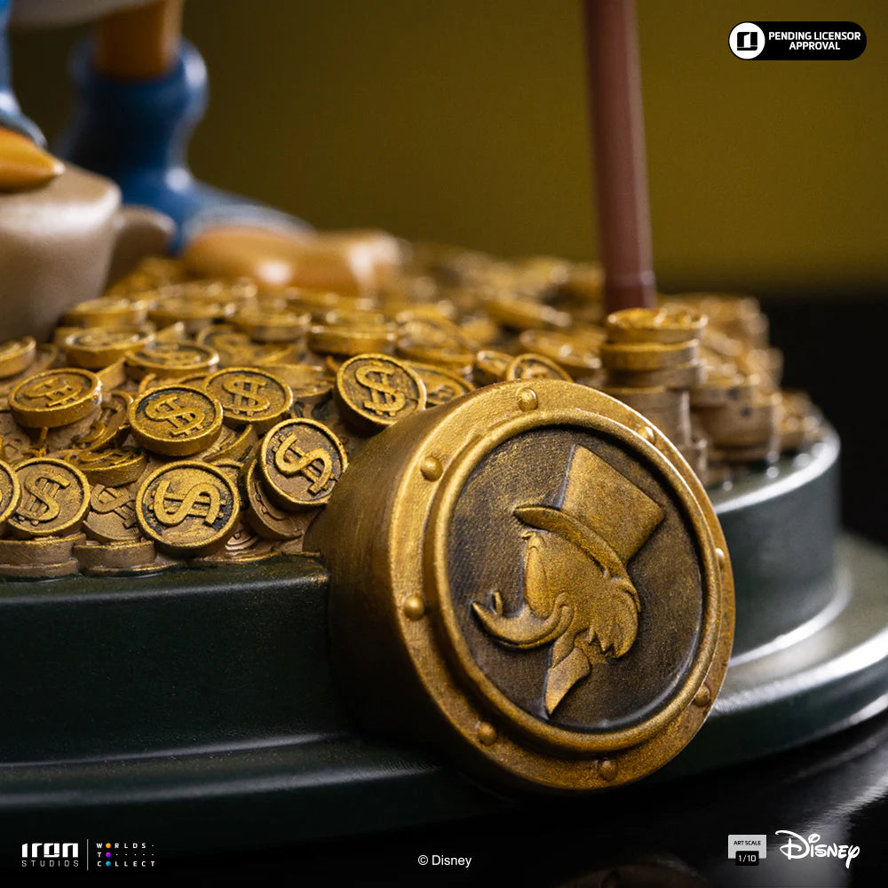 DUCK TALES UNCLE SCROOGE MCDUCK 1/10 STATUE