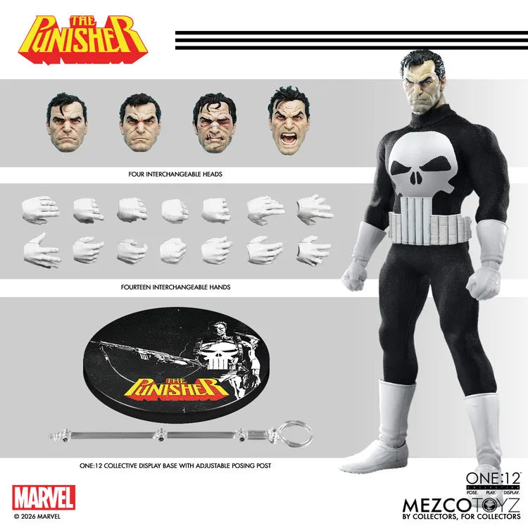 ONE 12 COLLECTIVE PUNISHER ACTION FIGURE