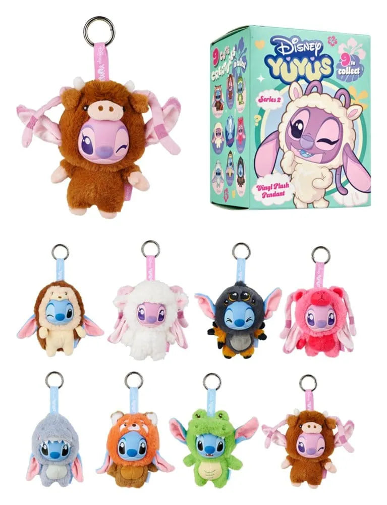 DISNEY STITCH YUYUS PELUCHE WAVE 2 BAG CLIP BLIND BOX (8)