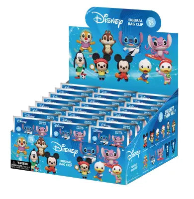 DISNEY SPORTS BAG CLIP BLIND BOX DISPLAY (24)