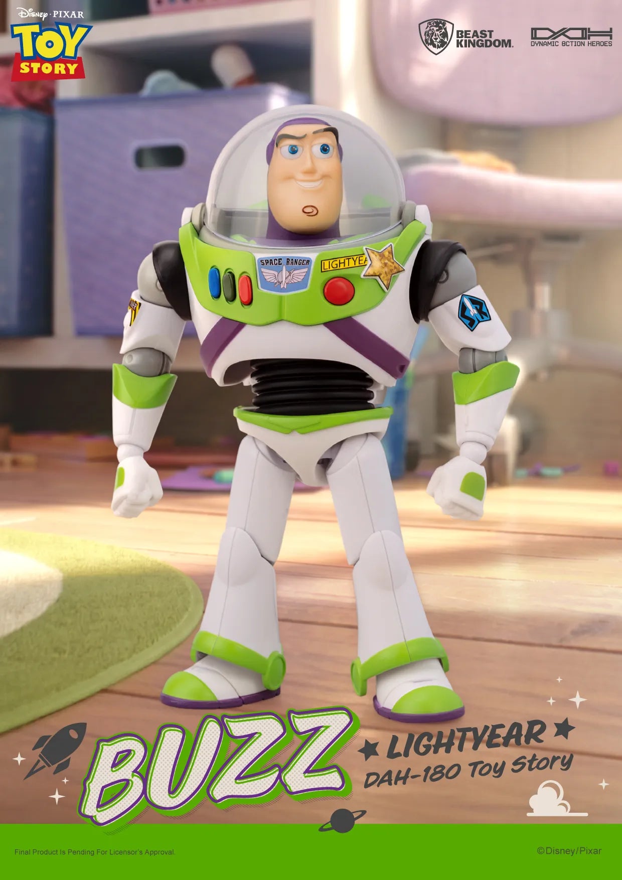 TOY STORY BUZZ LIGHTYEAR DAH ACTION FIGURE