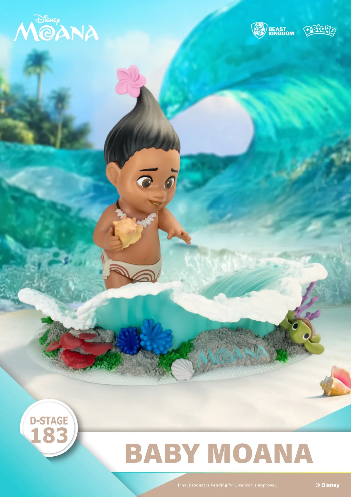 MOANA BABY MOANA D-STAGE MINI FIGURA