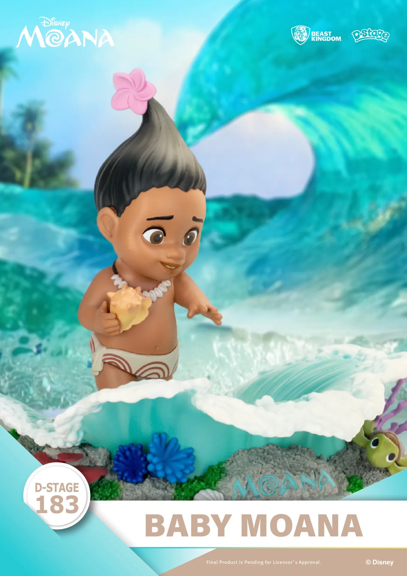 MOANA BABY MOANA D-STAGE MINI FIGURA