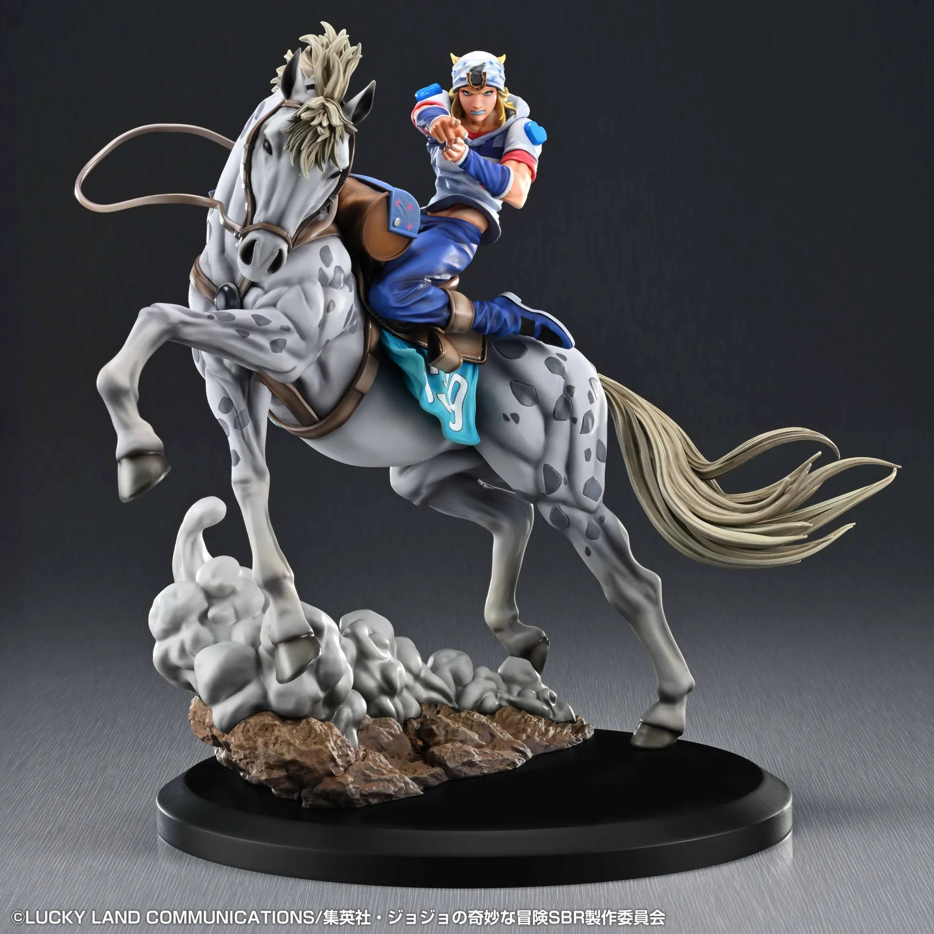 STEEL BALL RUN JOHNNY JOESTAR & SLOW DANCER CHOZO ART COLLECTION STATUE
