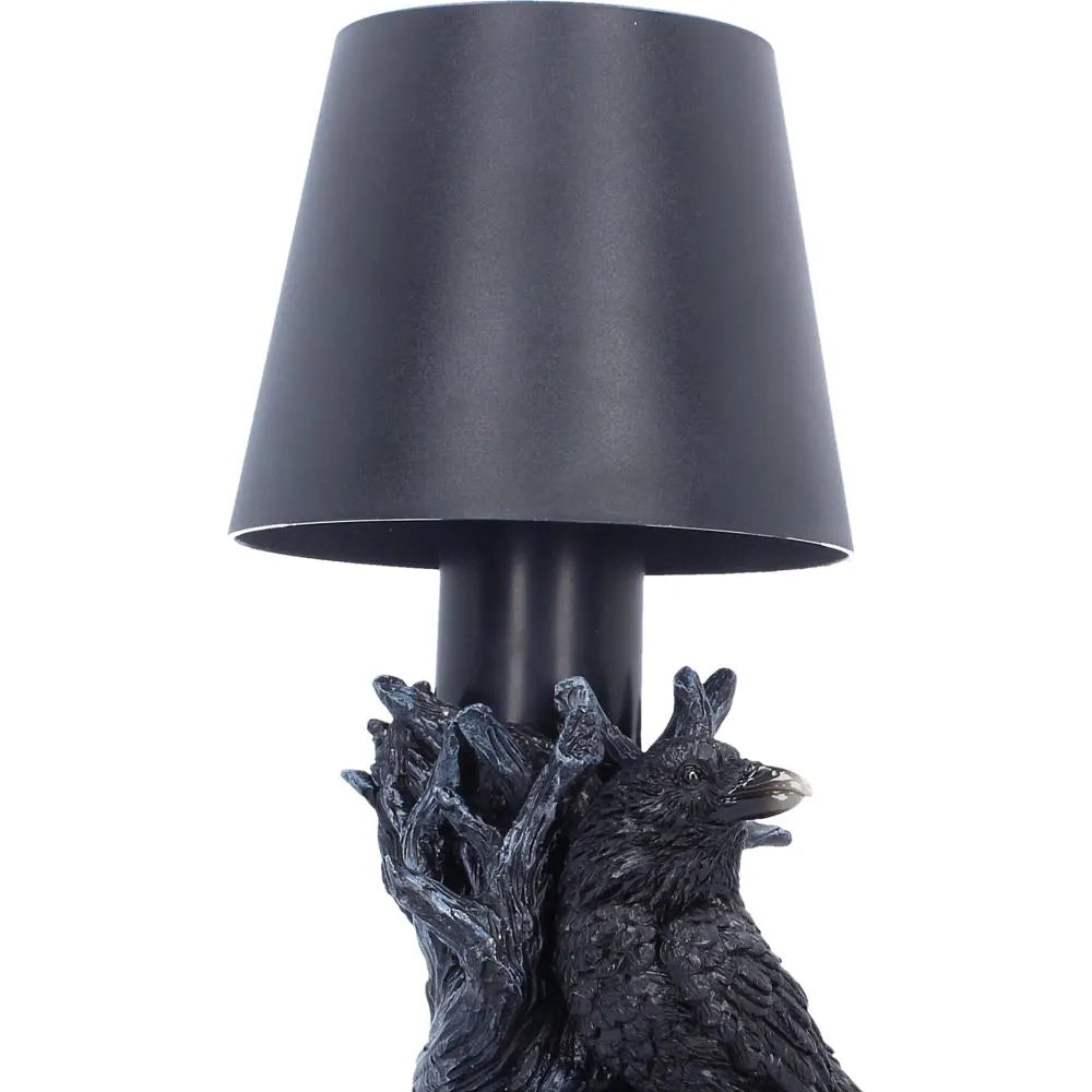 NEVERMORE GOTHIC RAVEN LED LAMP