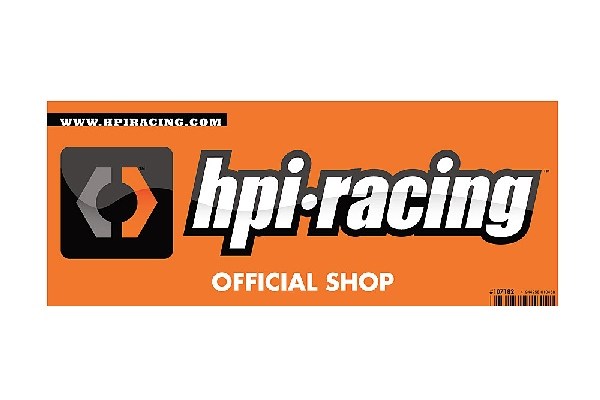 Hpi Logo Small Window Sticker - Double Sided