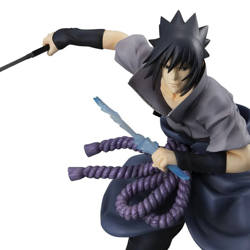 NARUTO SHIPPUDEN SASUKE UCHIHA  GREAT NINJA WAR GEM STATUE REPEAT
