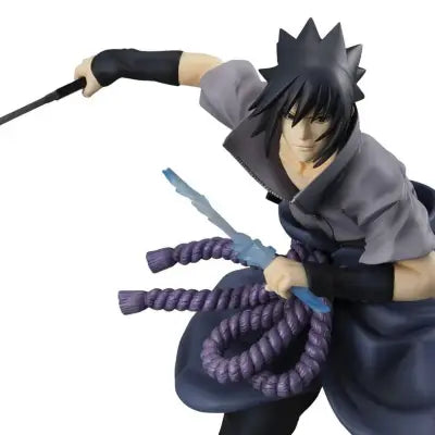 NARUTO SHIPPUDEN SASUKE UCHIHA  GREAT NINJA WAR GEM STATUE REPEAT