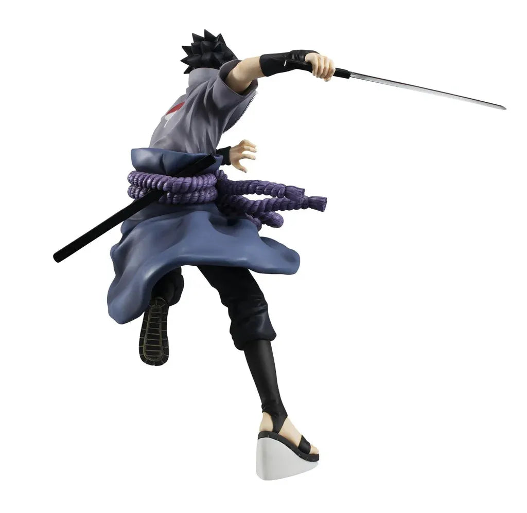 NARUTO SHIPPUDEN SASUKE UCHIHA  GREAT NINJA WAR GEM STATUE REPEAT