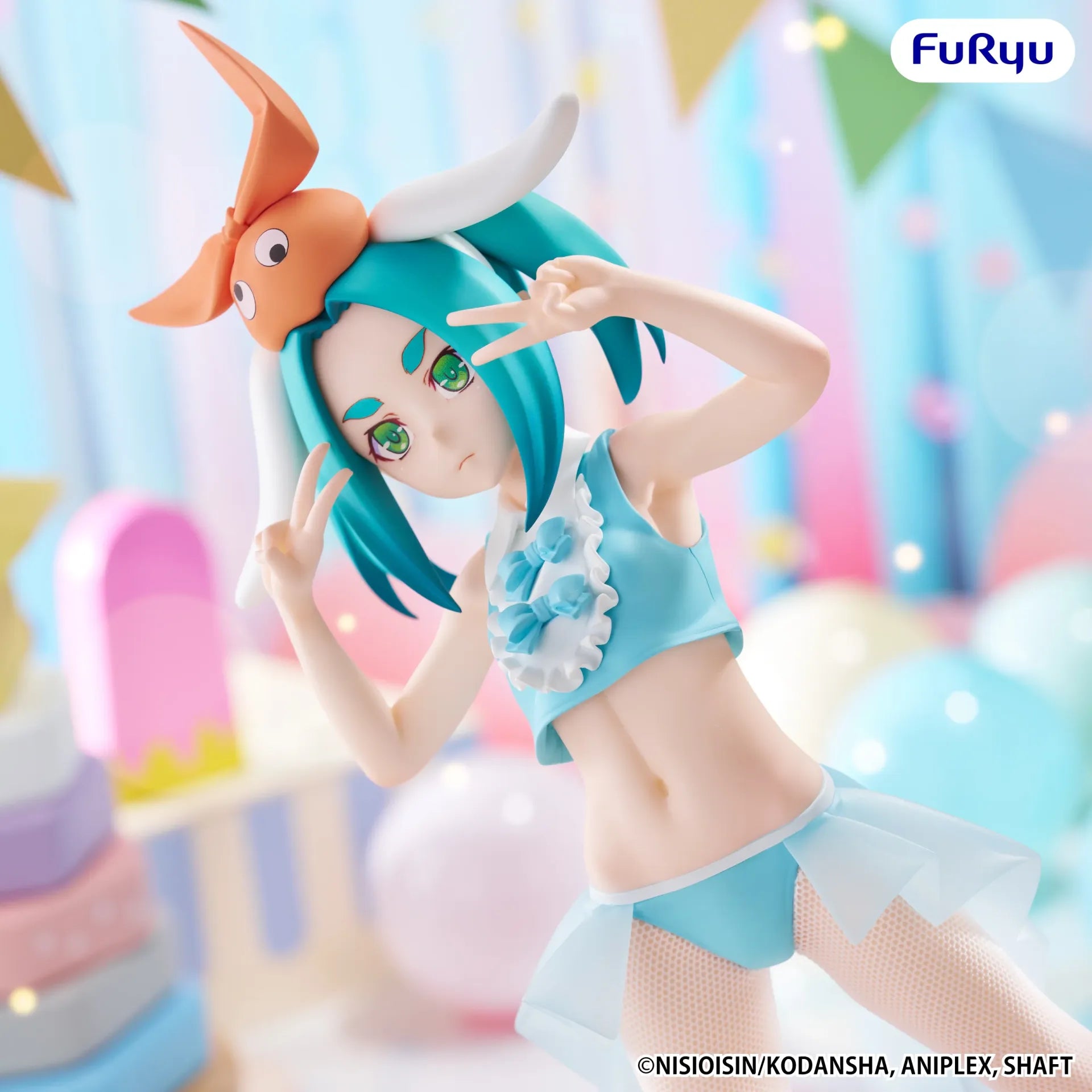 MONOGATARI YOTSUGI ONONOKI BICUTE BUNNIES FIGURE