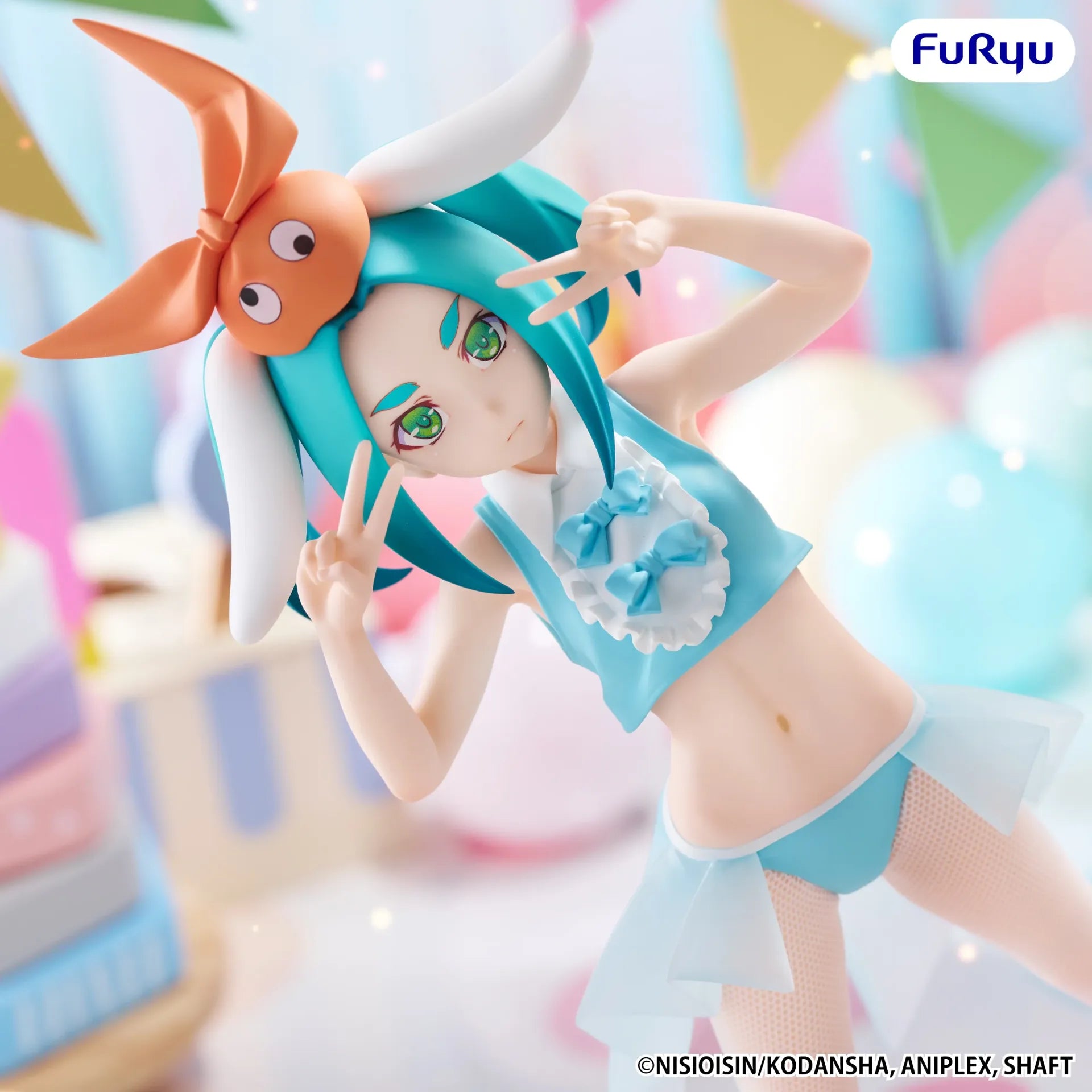 MONOGATARI YOTSUGI ONONOKI BICUTE BUNNIES FIGURE