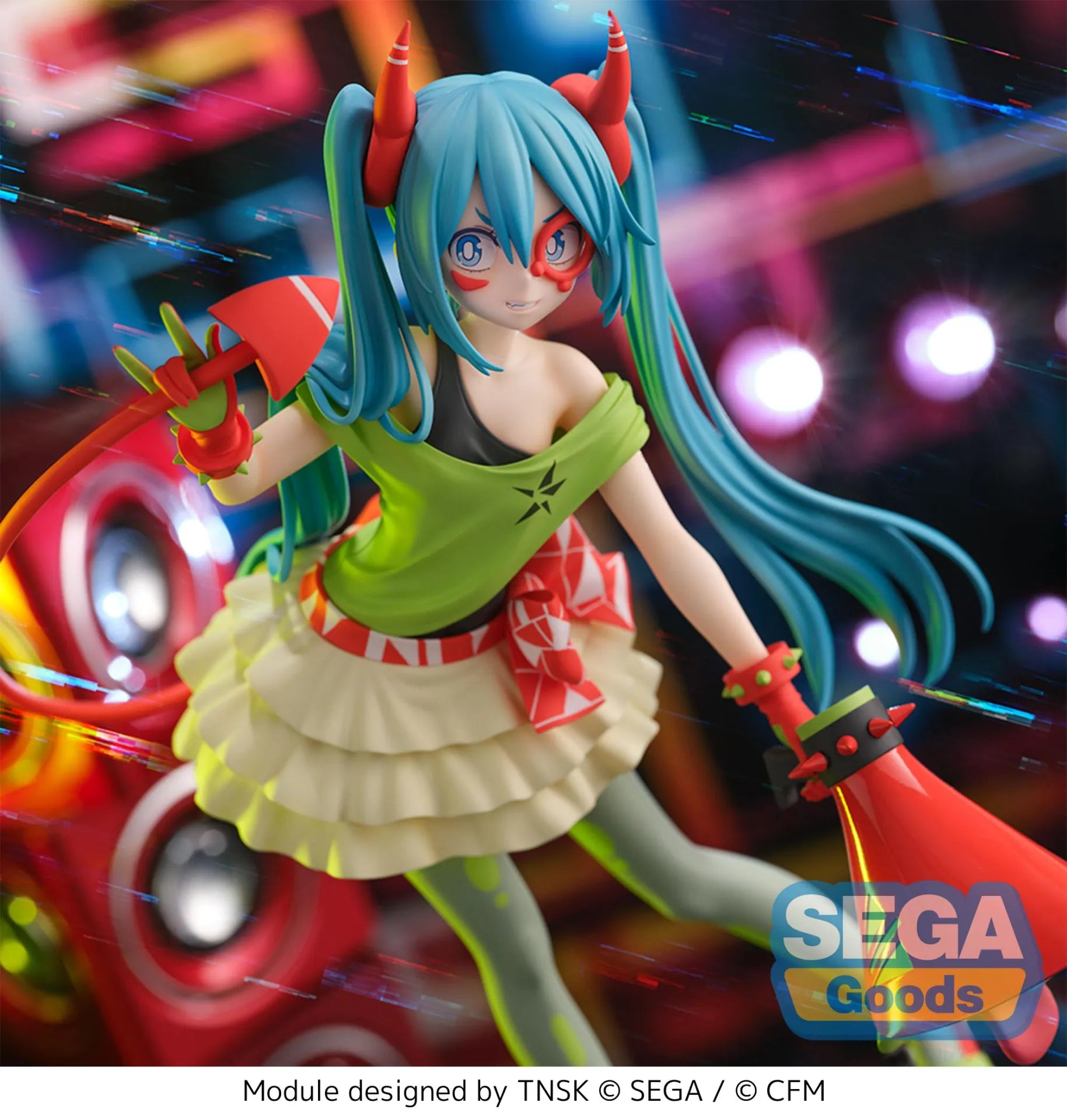 HATSUNE MIKU PROJECT DIVA X DE:MONSTAR T.R FIGURIZMA RERUN