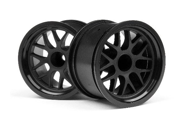 BBS Spoke Wheel 48X34mm Black (14mm Offset/2pcs)