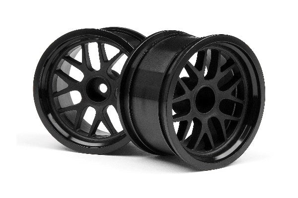 BBS Spoke Wheel 48X31mm Black (9mm Offset/2pcs)