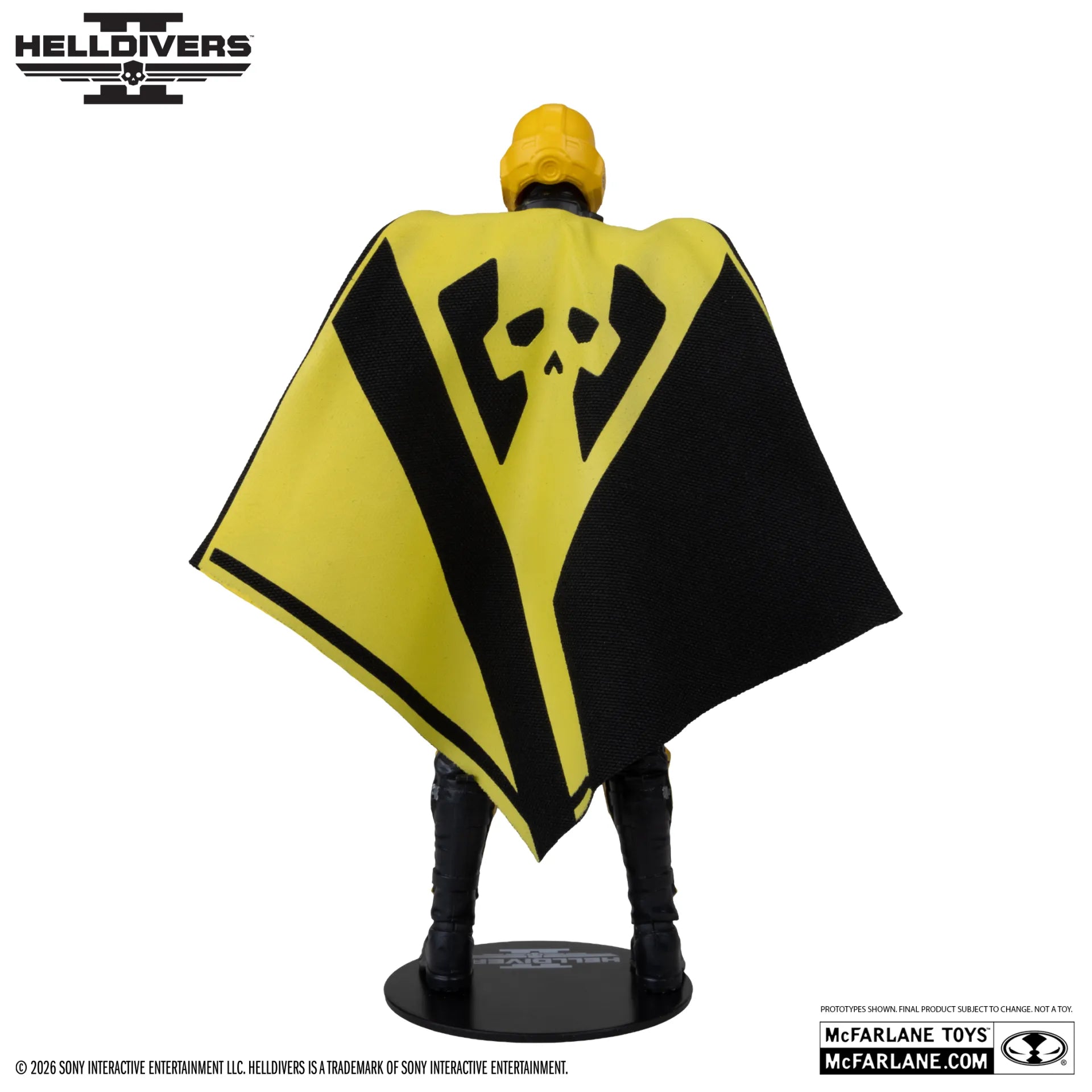 MCFARLANE GAMING EDITION 7INCH HELLDIVERS 2 TR-40 GOLD EAGLE ACTION FIGURE
