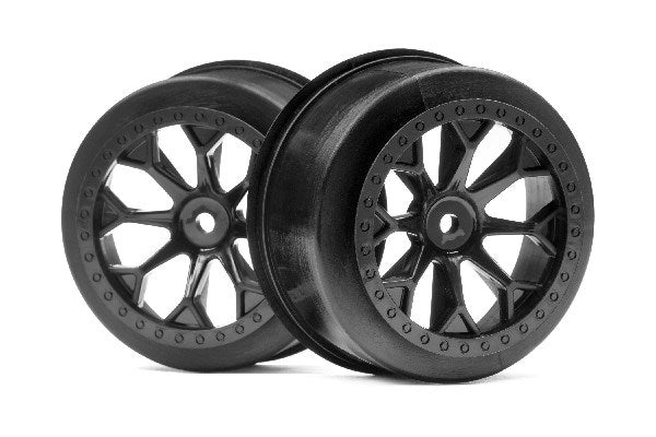 8-Shot Sc Wheel (Black/2Pcs)