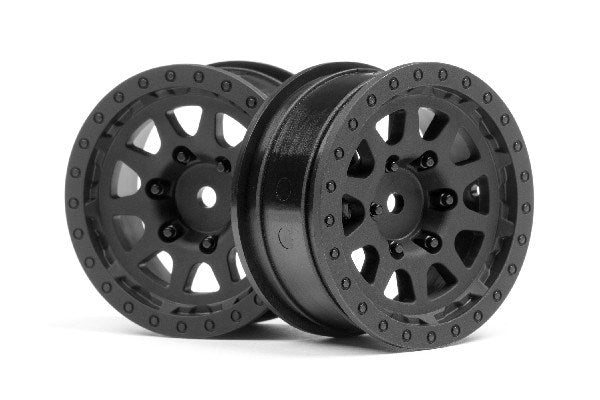 Cr-10 Wheel 1.9 (Black/2Pcs)