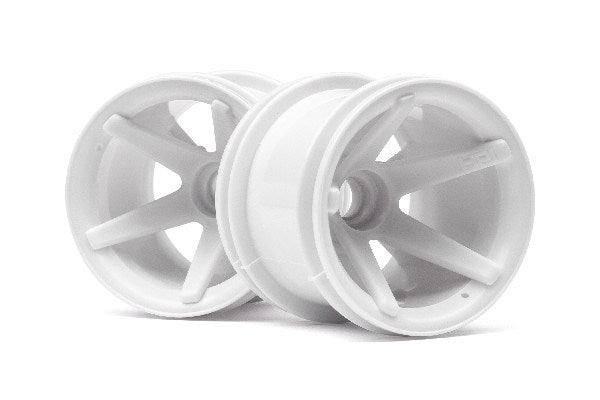 Super Star Mt Wheels Front (White/2.2In/2Pcs)