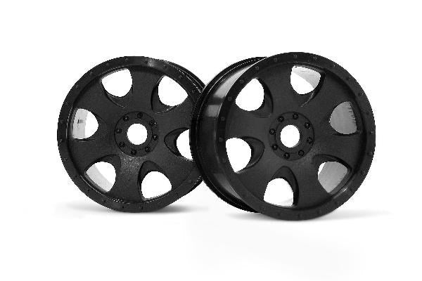 Warlock Wheel Black (83X56Mm/2Pcs)