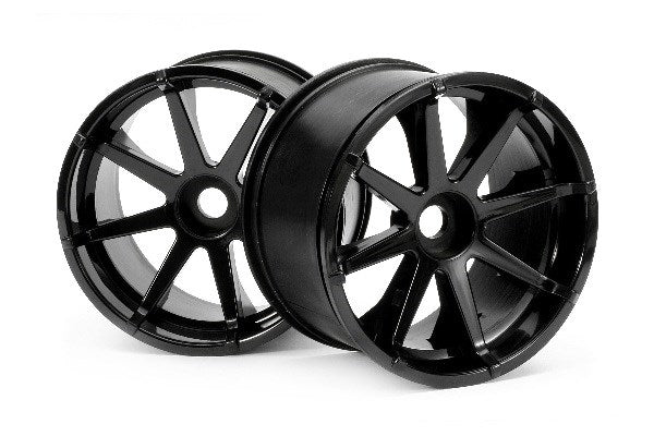 Blast Wheel Black (115X70Mm 7Inch/2Pcs)