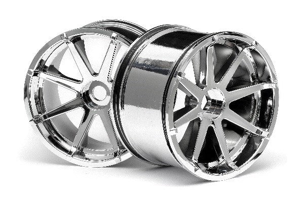 Blast Wheel Chrome (115X70Mm 7Inch/2Pcs)