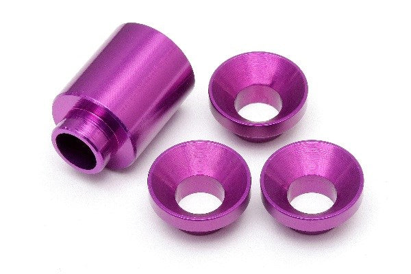 Spacer Set For Clutch Bell Holder (Purple)