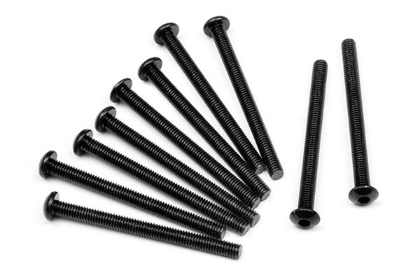 Button Head Screw M3X35Mm (Hex Socket/10Pcs)