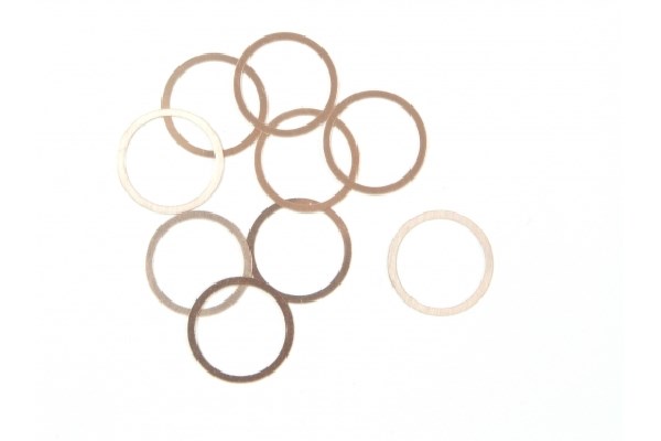 Washer 10X12X0.1Mm (Copper/10 Pcs)