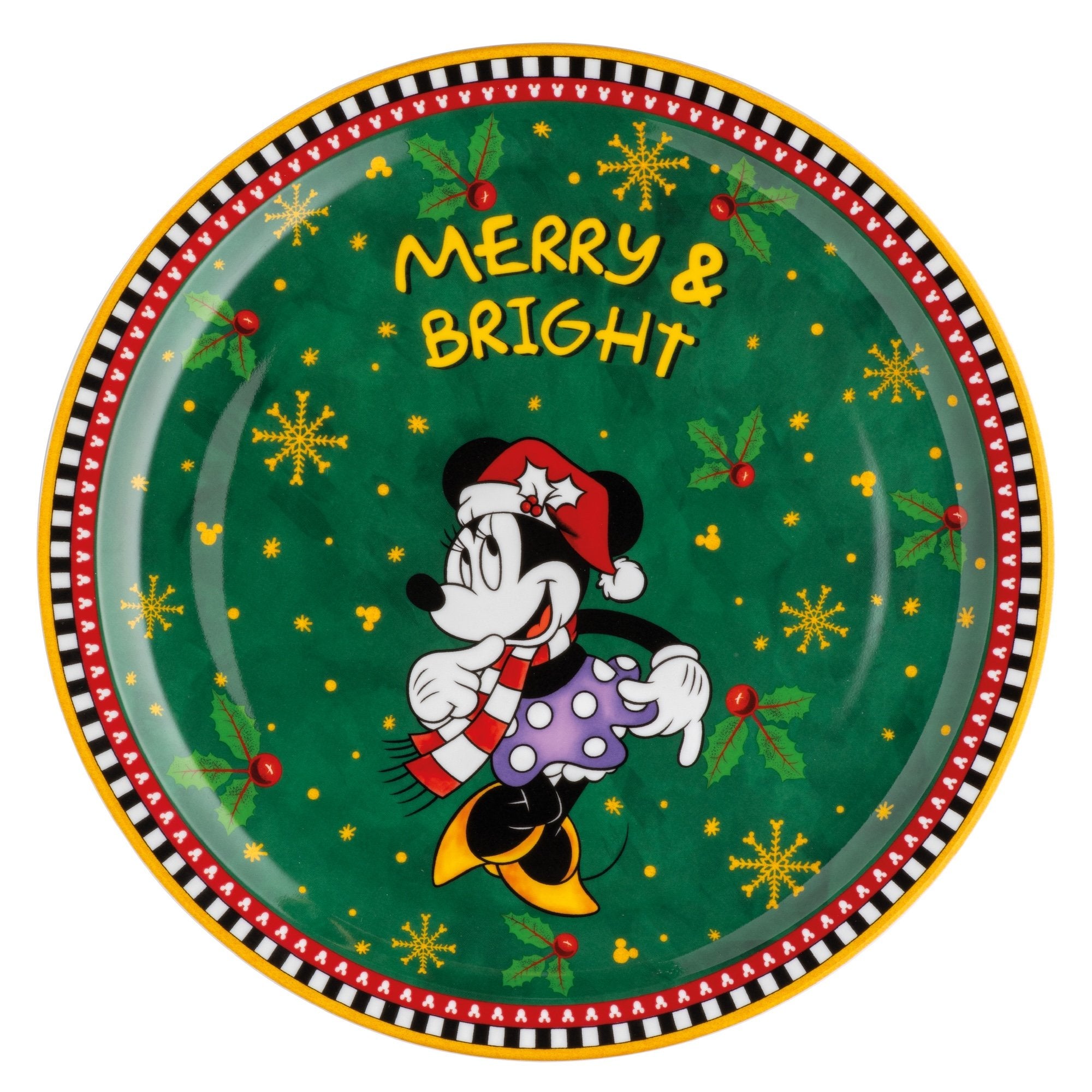DISNEY - Magic Winter - Assiette de Présentation D31cm - Minnie